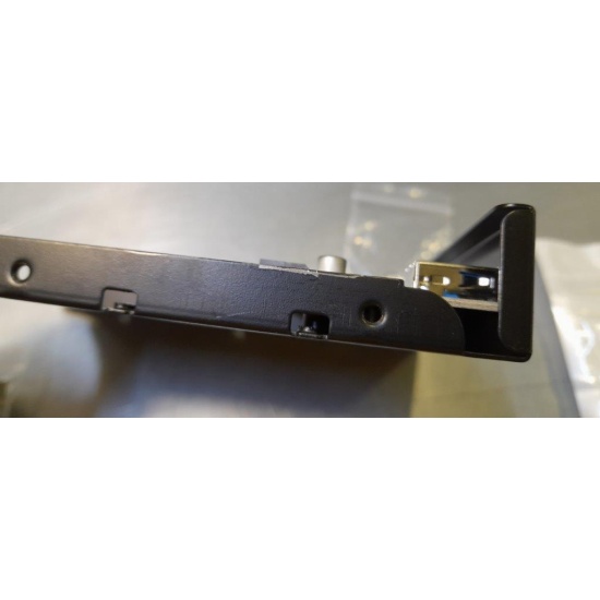Планка USB на переднюю панель ExeGate EX283578RUS U3H-621, 3,5", 2*USB3.0+1*TypeC+1*SD+TF card, черная, металл, подсоединение к мат. плате