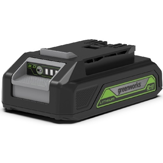 Перфоратор аккумуляторный Greenworks бесщеточный GD24SDS1K2, 1,2 ДЖ, 24V, c АКБ 2Ач и ЗУ, в сумке [3803107UA]