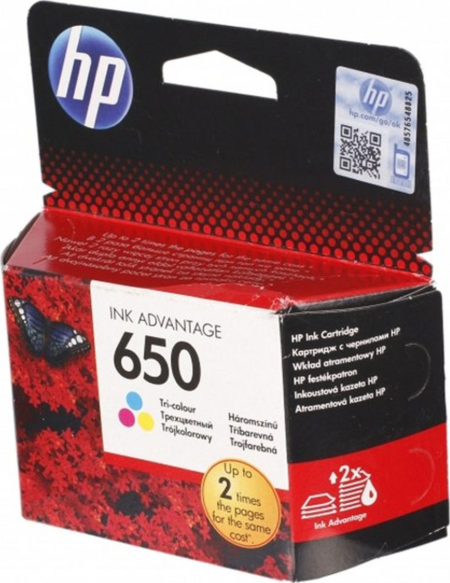 Купить Краску Hp 650 Черный