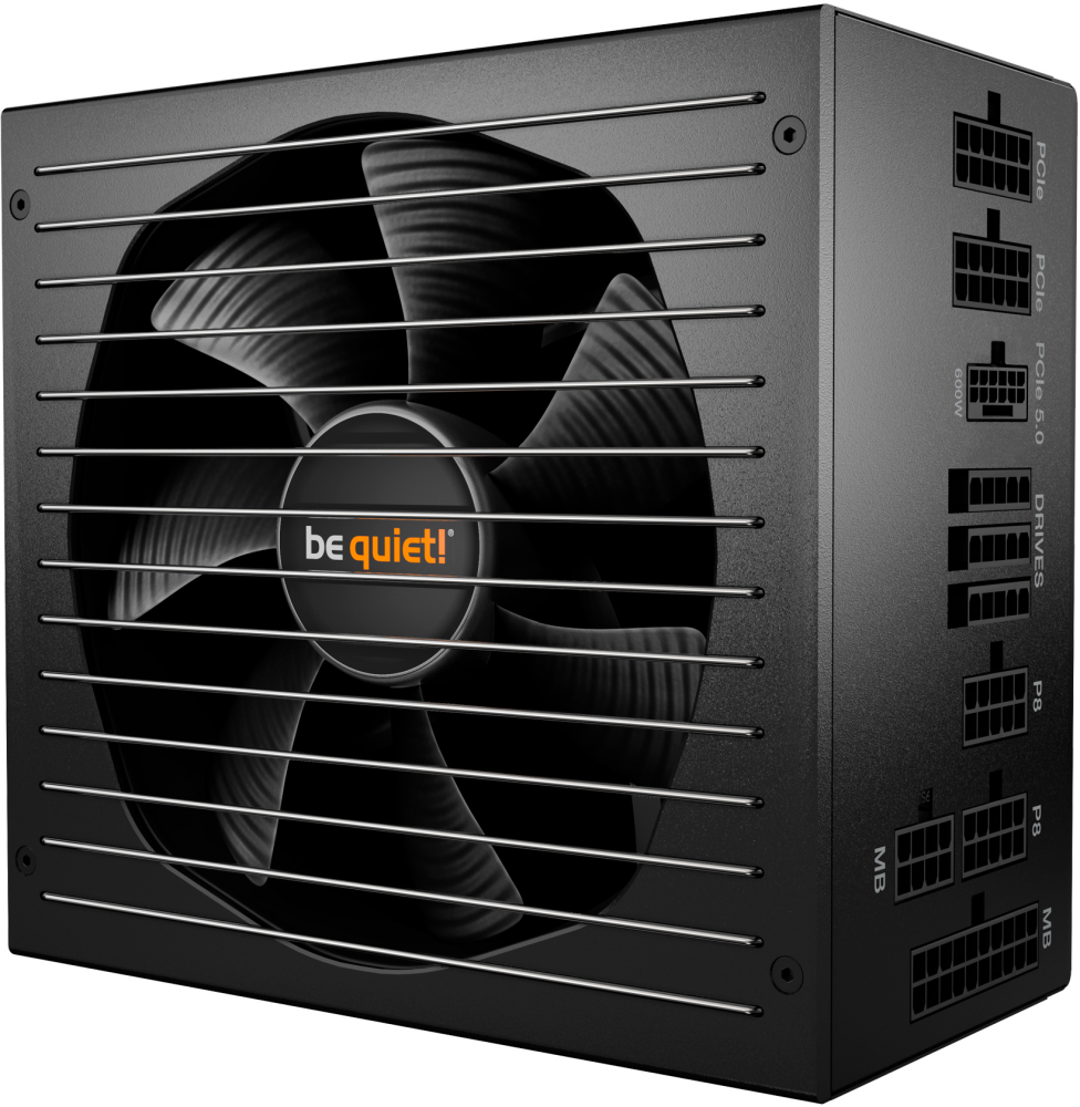 Блок питания Be Quiet 750W Straight Power 12 мощность 750 Вт, ATX12V 3.0,  активный PFC, вентилятор 135 мм, cертификат 80 PLUS Platinum,  отстёгивающиеся кабели купить в Липецке - Регард