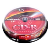 VS CD-R 80 52x CB/10