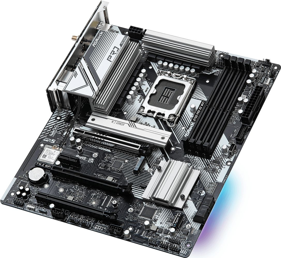 ASROCK b760 Pro RS/d4. ASROCK b760 Pro RS/d4 сборка.