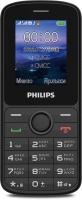 E2101 Xenium черный моноблок 2Sim 1.77" 128x160 Thread-X GSM900/1800 MP3 FM microSD max32Gb