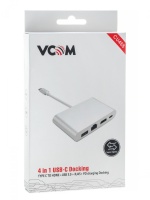 CU455 Кабель-адаптер USB3.1 Type-CM-->HDMI+USB3.0+RJ45+PD charging <CU455>
