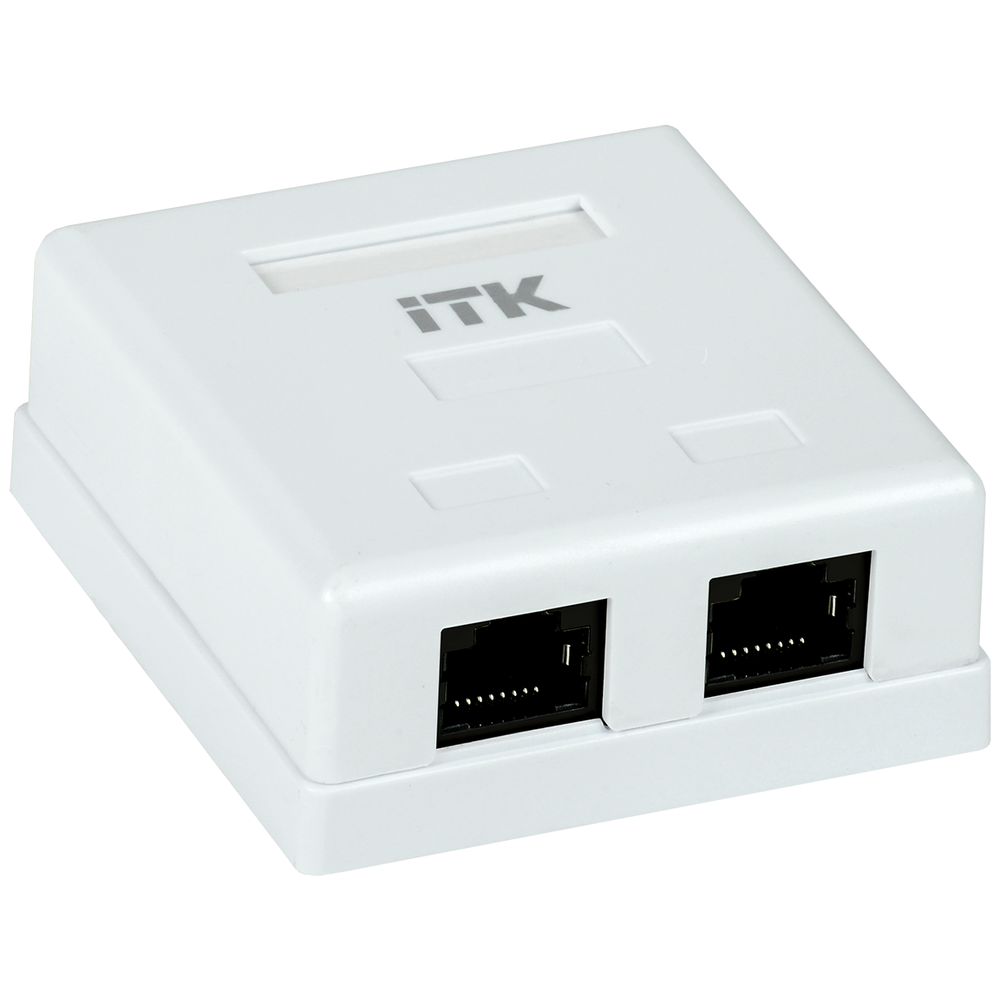 Розетка rj45+rj11. Розетка ITK "cs2-1c5eu-22". Na214 RJ-45 кат.5e внешняя 2 порта. Розетка rj45 2 порта накладная.