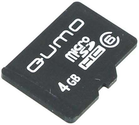 Micro SecureDigital 4Gb QM4GMICSDHC10 {MicroSDHC Class 10, SD adapter}