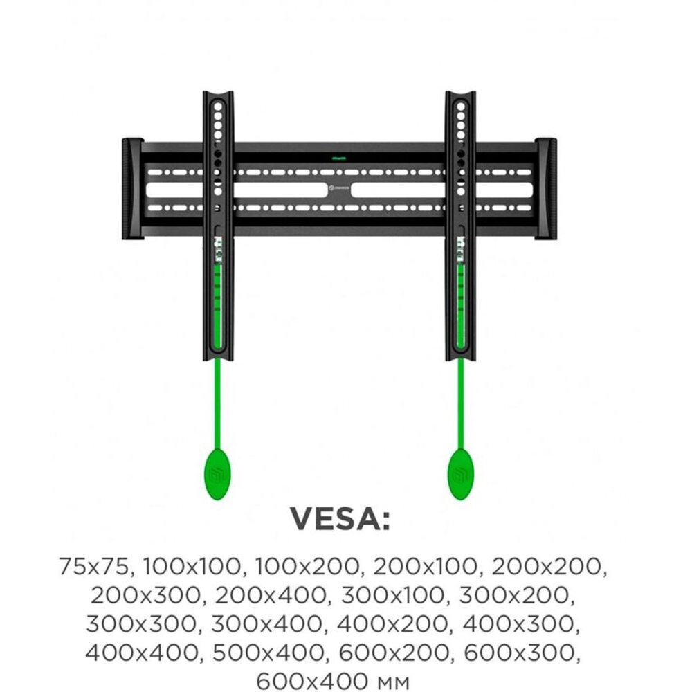 Кронштейн для телевизора Onkron tm6, 43-85", настенный, наклон, черный. Фиксированный кронштейн для телевизора онкрон. Кронштейн для ТВ NB c3-f c[TVF.