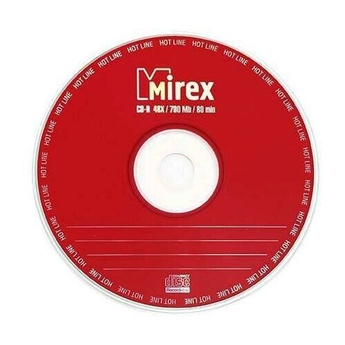 CD-R 700 Mb, 48х, HotLine, Slim Case (1), (1/200)