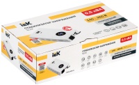 Стабилизатор напряжения IEK Slim 0.5кВА однофазный белый (IVS22-1-D05-09)