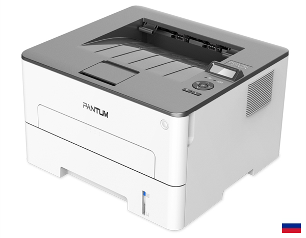 Принтер Pantum P3308DW, черно-белая печать, A4, двусторонняя печать, ЖК панель, сетевой (Ethernet), Wi-Fi