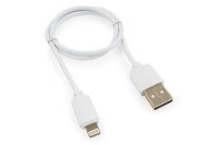 Гарнизон USB AM/Lightning, для iPhone5/6/7, IPod, IPad, 0.5м, белый, пакет (GCC-USB2-AP2-0.5M-W)