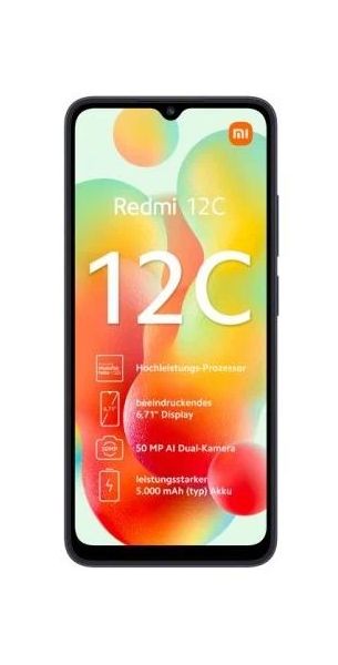 Redmi 12C 4/128Gb Graphite Gray MZB0DKCRU (45754)