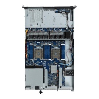 R161-340 1U, 2x LGA-3647, Intel C621 Chipset, 16x DIMM slots, 4 x 3.5", 2x 1Gb/s LAN ports (I210-AT),  Aspeed AST2500, 550W