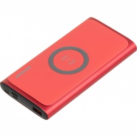 Мобильный DGPQ10G 10000mAh 3A QC PD 20W беспроводная зарядка красный (DGPQ10G22CRD)