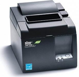 Чековый принтер Star TSP 143IIU GRY (USB) ECO, с автоотрезом, черный