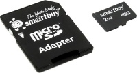 Карта памяти SmartBuy microSD 2 Гб + SD адаптер (SB2GBSD-01)