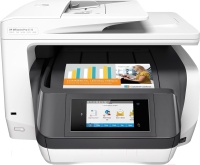 МФУ HP OfficeJet Pro 8730 (D9L20A) (принтер/сканер/копир), факс, цветная печать, A4, двусторонняя печать, планшетный/протяжный сканер, ЖК панель, сетевой (Ethernet), Wi-Fi, AirPrint