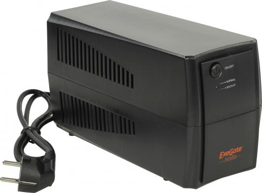 EP244541RUS ИБП Power Back BNB-400 <400VA, Black, 2 евророзетки>