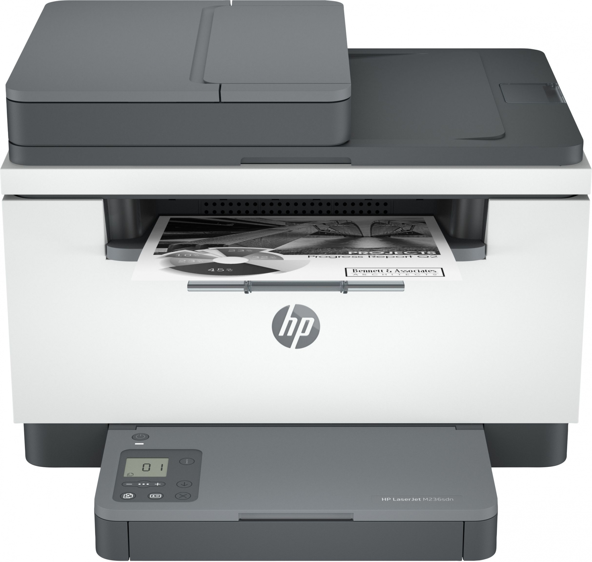 МФУ HP LaserJet M236sdn (9YG08A) A4 Duplex белый/серый купить в Липецке -  Регард