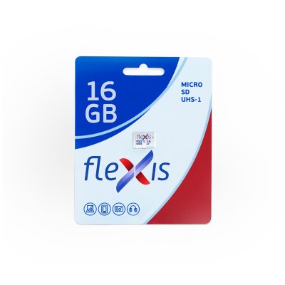 Карта памяти Flexis microSDHC 16GB Class 10 U1 FMSD016GU1
