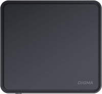 Неттоп Digma Mini Office (DPCN-8CXW01) Intel Celeron N4020, 1100 МГц, 8 Гб, DDR4, 256 Гб, Intel UHD Graphics 600, 1000 Мбит/с, Wi-Fi, Bluetooth, USB-C, 2xUSB 3.2 Gen 1, D-Sub, 2xHDMI, Windows 11 Professional, чёрный