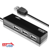 USB-хаб Ginzzu GR-334UB 1xUSB 3.0 + 3xUSB 2.0