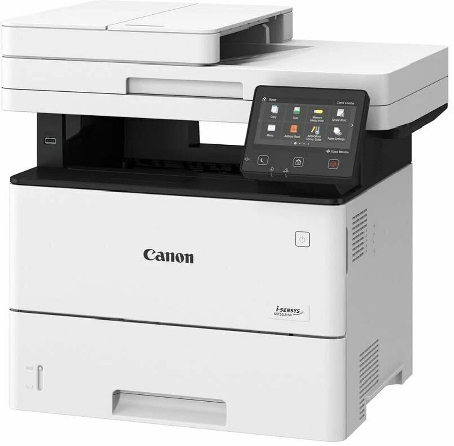 МФУ Canon i-SENSYS MF553dw (5160C023/5160C010) (принтер/сканер/копир),  факс, лазерная черно-белая печать, A4, ЖК панель, сетевой (Ethernet), Wi-Fi  купить в Липецке - Регард