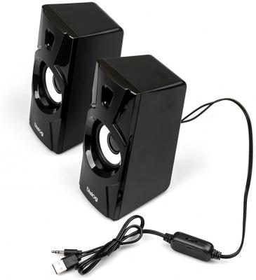 Stride AST-10UP - акустические 2.0, 10W RMS, черные, питание от USB
