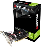 Видеокарта Biostar NVIDIA GeForce 210 Biostar 1Gb (VN2103NHG6) PCI-E 2.0, ядро - 589 МГц, память - 1 Гб DDR3 800 МГц, 64 бит, VGA, DVI, HDMI, Retail