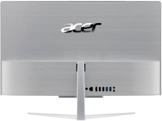 Моноблок Acer Aspire C22-820 21.5" Full HD PS J5040 (2) 4Gb SSD256Gb UHDG 605 Endless GbitEth WiFi BT 65W клавиатура мышь Cam серебристый/черный 1920x1080