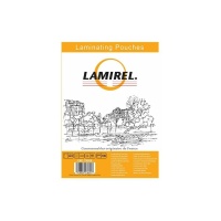 Пленка Lamirel для ламинирования Fellowes 100мкм A4 (100шт) глянцевая (LA-78658)