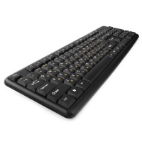 Клавиатура Gembird KB-8320U-BL, черный, USB, 104