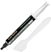 ExeGate ETТ-3WMK Standard Plus (3 г) термопаста, теплопроводность: 3.2 Вт/мК, плотность: 2.2 г/см3, вязкость: 1000 Пуаз, лопатка для нанесения, 3 г