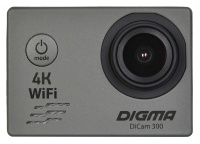 DiCam 300 запись видео UHD 4K, карта памяти microSD, Wi-Fi, вес 56 г