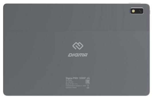 Pro 1400E 4G Tiger T618 (2.0) 8C RAM4Gb ROM128Gb 10.4" IPS 2000x1200 3G 4G Android 11 темно-серый 13Mpix 5Mpix BT GPS WiFi Touch microSD 128Gb 6000mAh