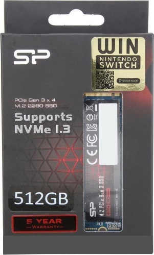 Накопитель PCI-E x4 512Gb SP512GBP34A80M28 M-Series M.2 2280