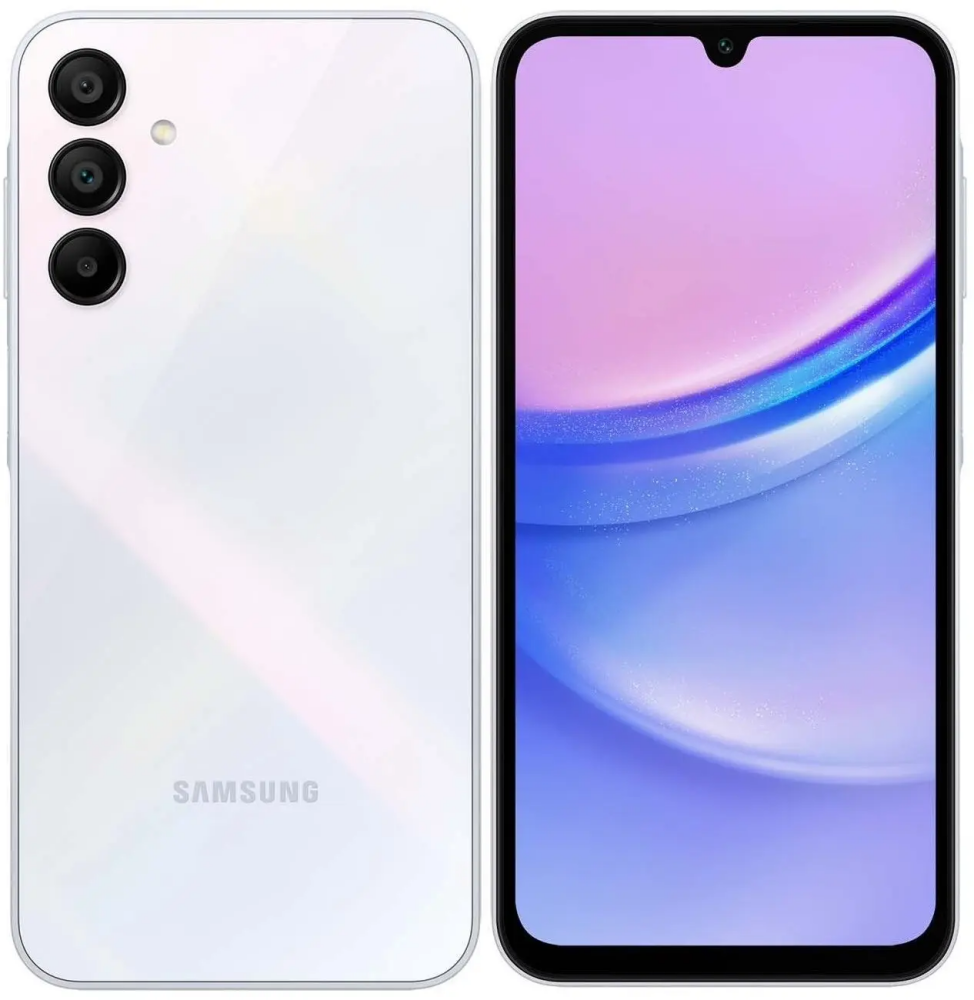 Смартфон Samsung Galaxy A15 4/128Gb Light Blue (SM-A155FLBDMEA) экран 6.5