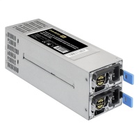 EX292321RUS Серверный БП с резервированием 2U Redundant 2x550W Industrial-RTS550 (APFC, КПД 94% (80 PLUS Platinum), 4 cm fan, 24pin, 2x(4+4)pin, 2PCIe, 2SATA, 6IDE, Cable Management)