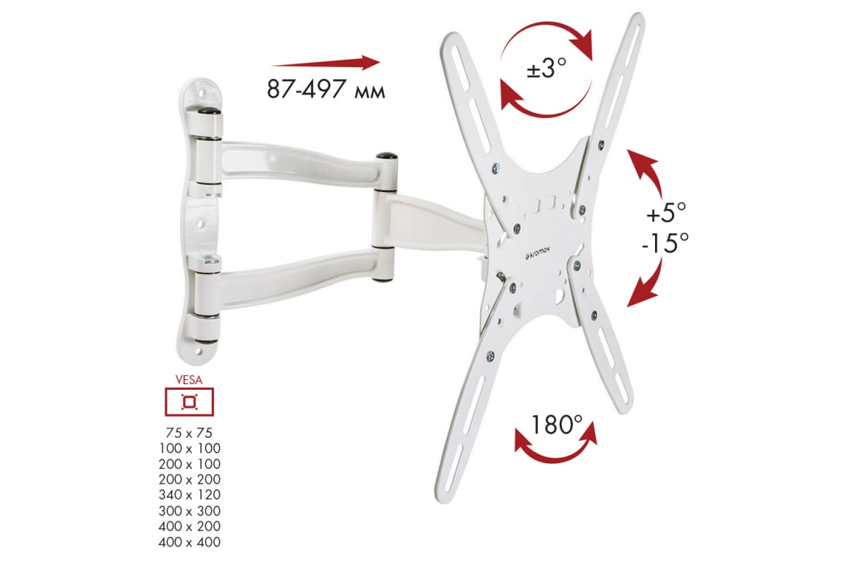 Kromax techno 5. Кронштейн Kromax Techno-5. Глубина кронштейна для телевизора. Kromax Techno 5 инструкция. Kromax Techno-5, комплектация инструкция.