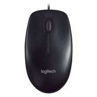Мышь Logitech M90 черный/темно-серый оптическая (1000dpi) USB1.1 (2but)