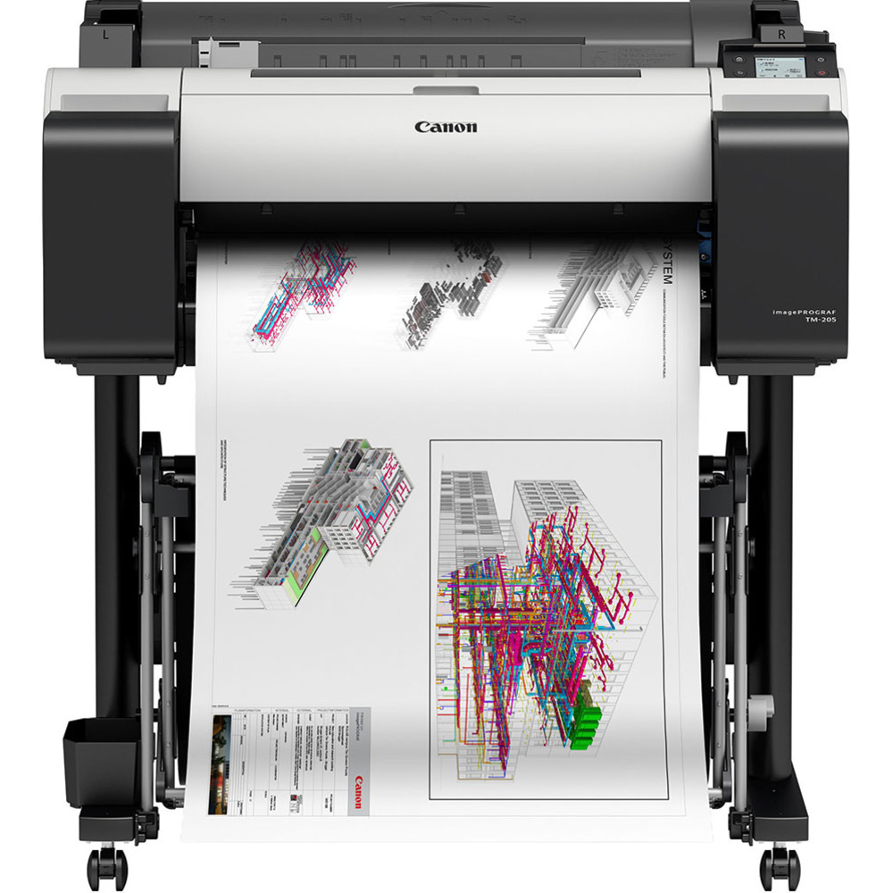 Принтер Canon imagePROGRAF TM-205 (3060C003), цветная печать, A1, ЖК  панель, сетевой (Ethernet), Wi-Fi, AirPrint купить в Липецке - Регард