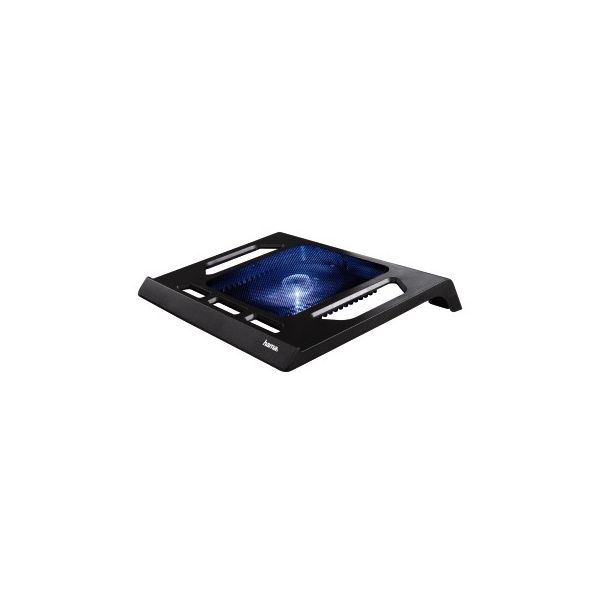 Подставка для ноутбука Hama Black Edition (00053070) 17.3"295x350x53мм 20дБ 1x 140ммFAN 454г пластик черный