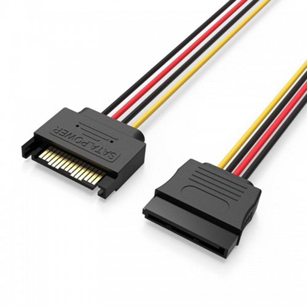 Дополнительный sata. Кабель питания SATA 15pin. SATA 15pin (m). SATA 15pin f удлинитель. Кабель питания SATA 15 Pin-15 Pin.