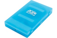 Внешний корпус 2.5" SATA HDD/SSD SUBCP1 blue (USB2.0, пластик, безвинтовая конструкция) (SUBCP1 (BLUE))