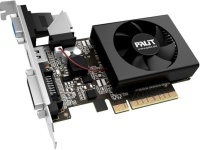 Видеокарта Palit NVIDIA GeForce GT 710 Palit 2Gb (8922) OEM PCI-E 2.0, ядро - 954 МГц, память - 2 Гб DDR3 1600 МГц, 64 бит, VGA, DVI, HDMI, OEM