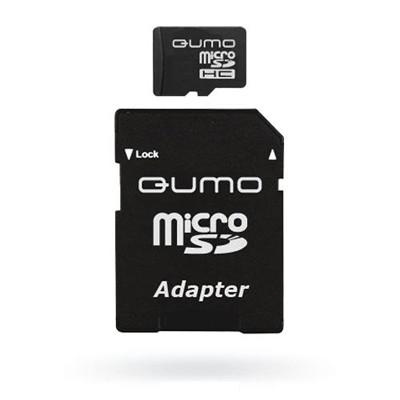 Micro SecureDigital 32Gb QM32(G)MICSDHC10 {MicroSDHC Class 10, SD adapter}