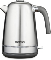 Чайник электрический HYK-S5806 1.7л. 2200Вт серебристый матовый/черный (корпус: нержавеющая сталь)