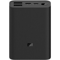 Мобильный Xiaomi Mi Power Bank 3 Ultra Compact 10000mAh 3A 2xUSB черный (BHR4412GL)
