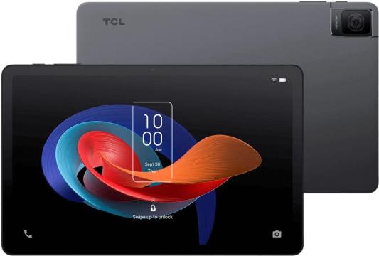 Планшет TCL Tab 10 Gen 2 4/64Gb Space Gray 10.36" (2000x1200), мультитач, Cortex A53, 1500 МГц, 4 Гб, 64 Гб, Wi-Fi, Bluetooth, GPS, 8.0 млн пикс., Android