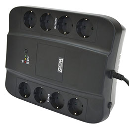 ИБП Powercom UPS SPD-650U {Line-Interactive, 650VA / 390W, Schuko, USB}
